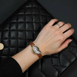 Load image into Gallery viewer, Dalí Crash–Inspired Vintage Designer Women’s Quartz Watch