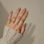 Load image into Gallery viewer, Chris Double Band Cross Ring – 18K Gold-Plated & 925 Silver