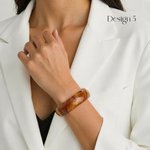 Load image into Gallery viewer, Isabell Chunky Resin Bangle Bracelet
