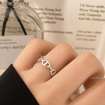 Load image into Gallery viewer, Esme Geometric Ring - 925 Sterling Silver