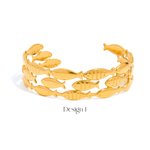 Load image into Gallery viewer, Chunky Bracelet – 18K Gold-Plated Stainless Steel