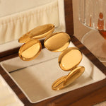 Load image into Gallery viewer, Thalita Open Bangle Bracelet - 18K Gold-Plated