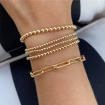 Load image into Gallery viewer, Liliam Bohemian Beaded Bracelet – 18K Gold-Plated