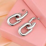 Load image into Gallery viewer, Velmira Minimalist Gold & Silver Earrings