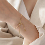 Load image into Gallery viewer, Amy Waterproof Chain Bracelet – 18K Gold-Plated