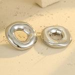 Load image into Gallery viewer, Éloria Bold Hoop Earrings – 18K Gold-Plated