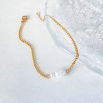 Load image into Gallery viewer, Jullie Baroque Freshwater Pearl Bracelet – 14K Gold-Plated
