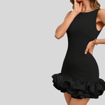 Load image into Gallery viewer, Sophia Midnight Mini Dress