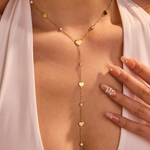 Load image into Gallery viewer, Amoura Heart Zircon Necklace – 18K Gold-Plated