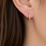Load image into Gallery viewer, Vireon Moissanite Hoop Earrings – 925 Sterling Silver