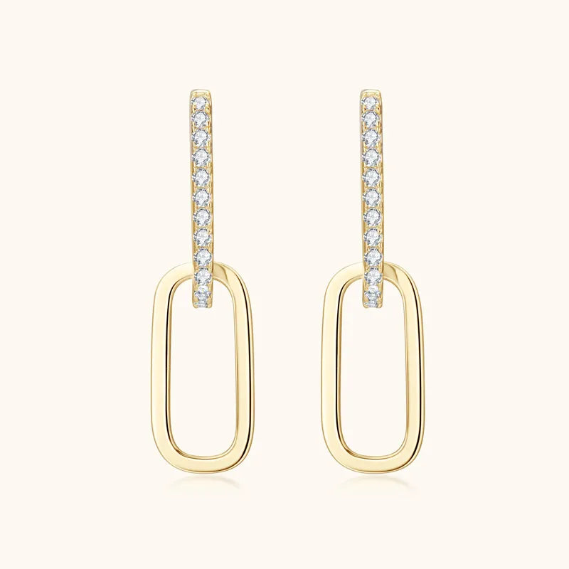 Silvara Moissanite Stud Earrings – 925 Silver