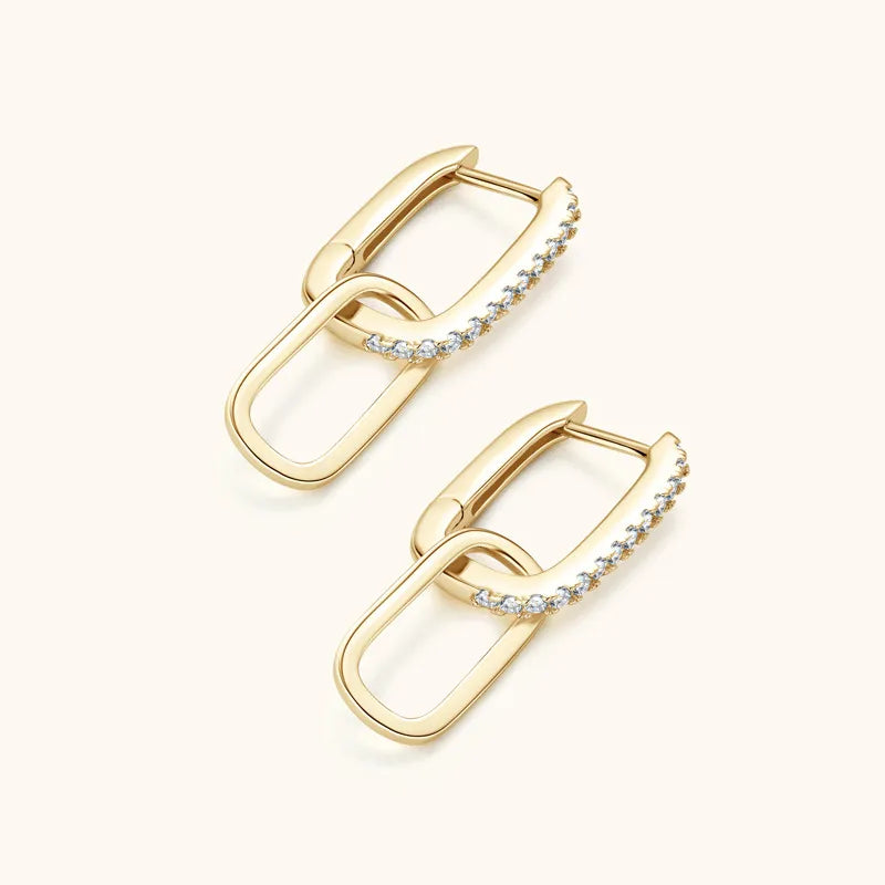 Silvara Moissanite Stud Earrings – 925 Silver