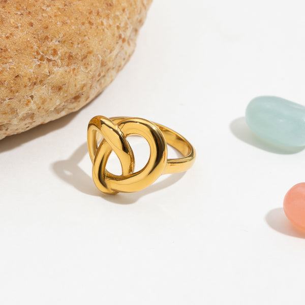Bague Isabell Knot – Plaqué or 18 carats