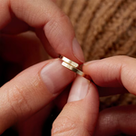 Load image into Gallery viewer, Alba Personalized Wrap Ring – 14K Gold &amp; Silver-Plated
