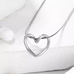 Load image into Gallery viewer, Arielle Heart Necklace – 18K Gold-Plated
