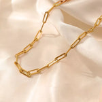 تحميل الصورة في عارض المعرض، Aviene Chain Necklace – 18K Gold-Plated
