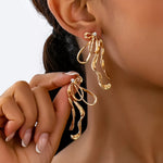 تحميل الصورة في عارض المعرض، Bella Bow Earrings - 18K Gold-Plated
