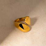 Load image into Gallery viewer, Belle Bypass Ring – 18K Gold &amp; Silver-Plated
