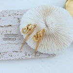 Load image into Gallery viewer, Bellisse Link Earrings – Gold-Plated
