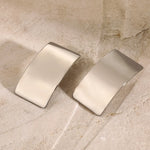 Load image into Gallery viewer, Cassie Geometric Earrings - 18K Gold-Plated &amp; Silver-Plated
