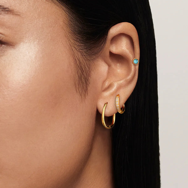 Celleste 3-Piece  Earrings - 18K Gold-Plated
