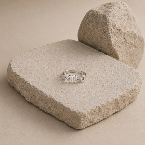 Esme Geometric Ring - 925 Sterling Silver