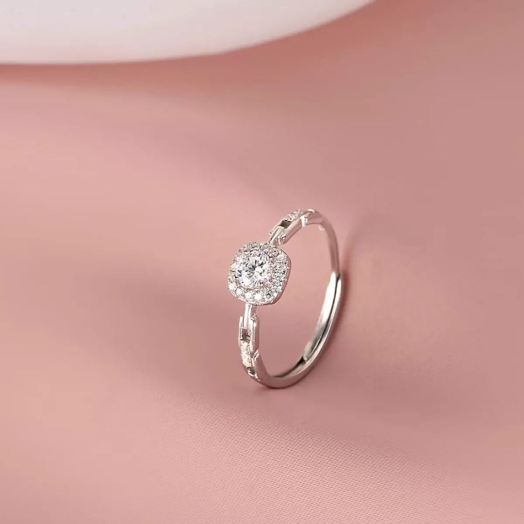 Dalia Zircon Ring – 925 Sterling Silver