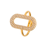 Load image into Gallery viewer, Elara Ocean Ring – 18K Gold-Plated
