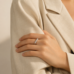Load image into Gallery viewer, Elize  Geometric Chunky Ring – 18K Gold-Plated
