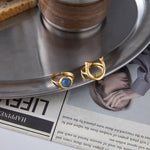 Load image into Gallery viewer, Equestrian Horseshoe Open Ring – 18K Gold-Plated Waterproof
