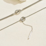 Load image into Gallery viewer, Estelle Y Necklace – Double Layer 18K Gold-Plated
