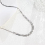 Load image into Gallery viewer, Guby Rhinestone Chain Choker Waterproof Necklace – 18K Gold-Plated 
