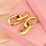 Load image into Gallery viewer, Velmira Minimalist Gold &amp; Silver Earrings

