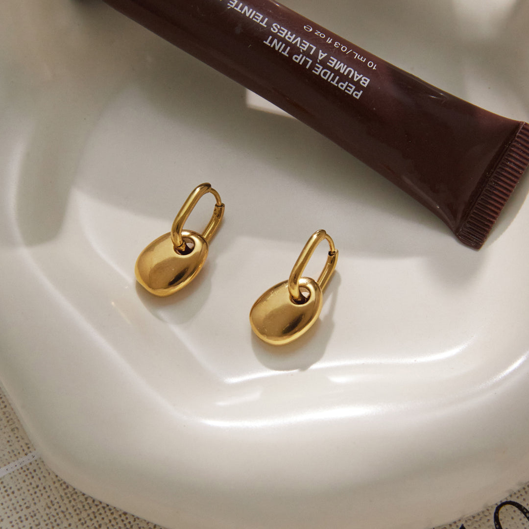 Orecchini Geometrici Minimalisti Naya – Placcati in Oro 18K