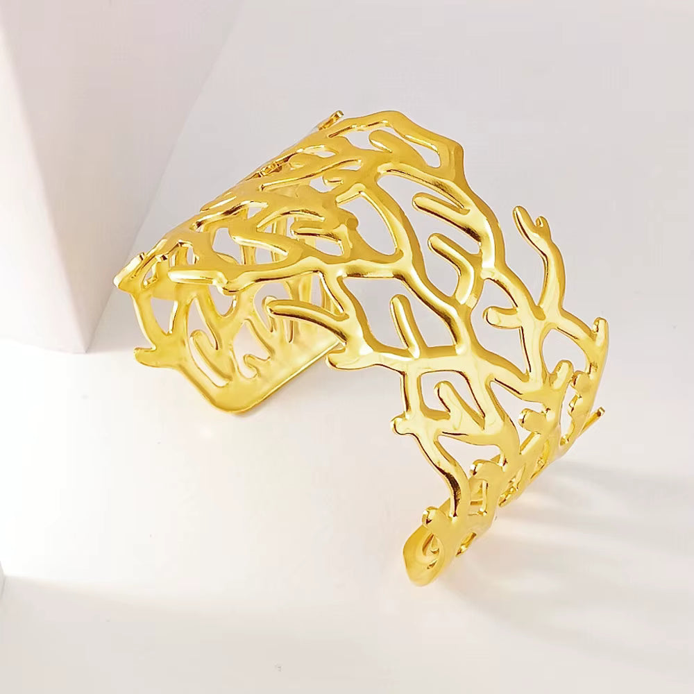 Fabiz Bangle Bracelet Waterproof - Gold-Plated