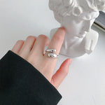 Load image into Gallery viewer, Ella Water Drop Gold Ring – 18K Gold-Plated
