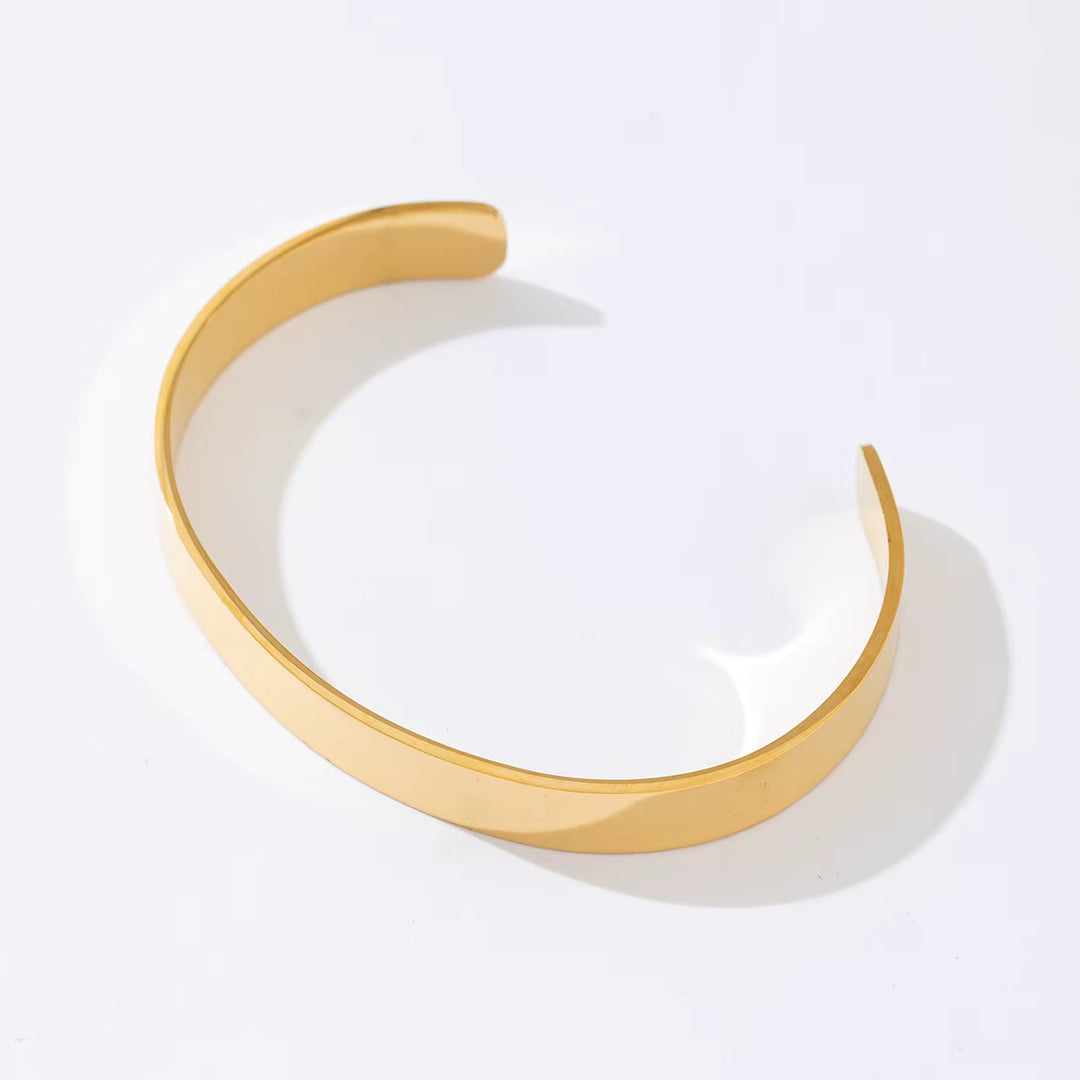 Bracelet Jonc Hanna plaqué or 18 carats