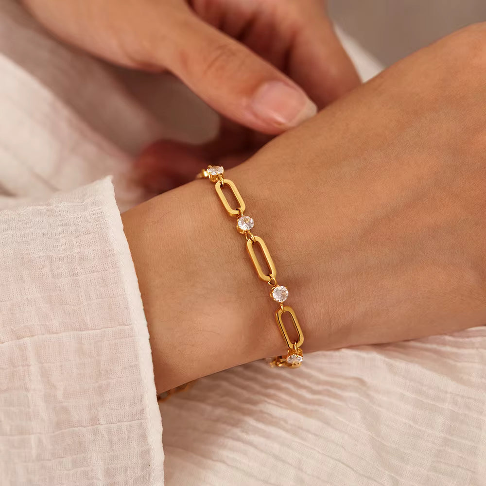 Joanna Waterproof  Bracelet - 18K Gold-Plated