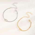 Load image into Gallery viewer, Bracciale Unité Knot Couple – Placcato Oro e Argento
