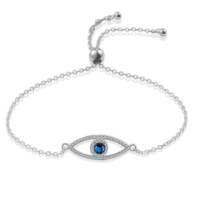 Lumière Eye Bracelet – 925 Sterling Silver Gold & Silver Plated