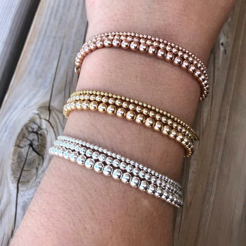 Liliam Bohemian Beaded Bracelet – 18K Gold-Plated
