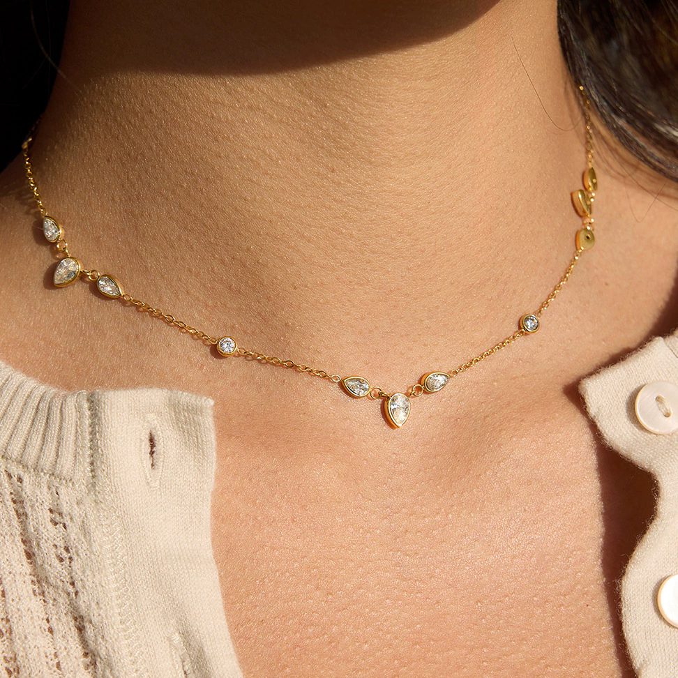 Noelle Necklace – 18K Gold-Plated