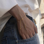 Load image into Gallery viewer, Amy Waterproof Chain Bracelet – 18K Gold-Plated
