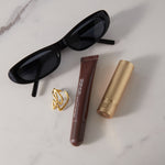 Load image into Gallery viewer, Lily Linear Open Ring – 18K Gold-Plated
