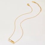 Load image into Gallery viewer, Lumière Rhinestone Pendant Necklace – 18K Gold-Plated
