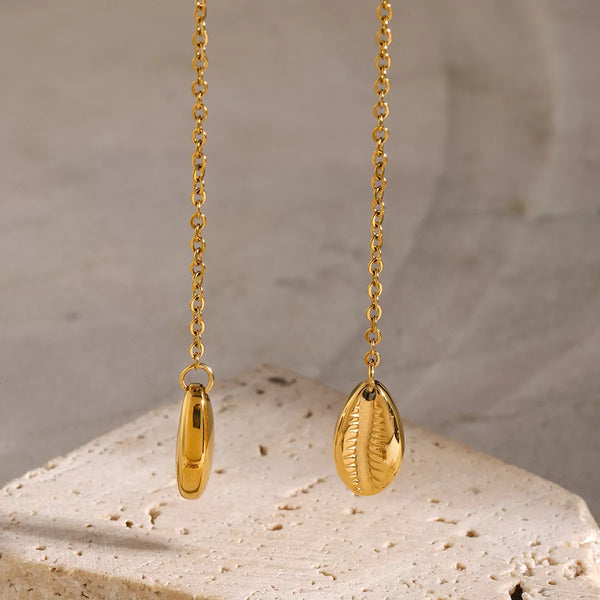 Maisa Y Necklace – 18K Gold-Plated