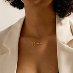 Load image into Gallery viewer, Noméa Custom Name Necklace – 18K Gold-Plated
