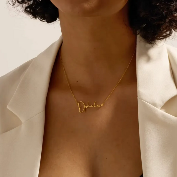 Noméa Custom Name Necklace – 18K Gold-Plated
