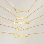 Load image into Gallery viewer, Noméa Custom Name Necklace – 18K Gold-Plated
