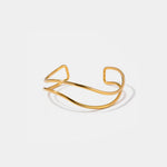 Load image into Gallery viewer, Orélia Cuff Bracelet - 18K Gold-Plated
